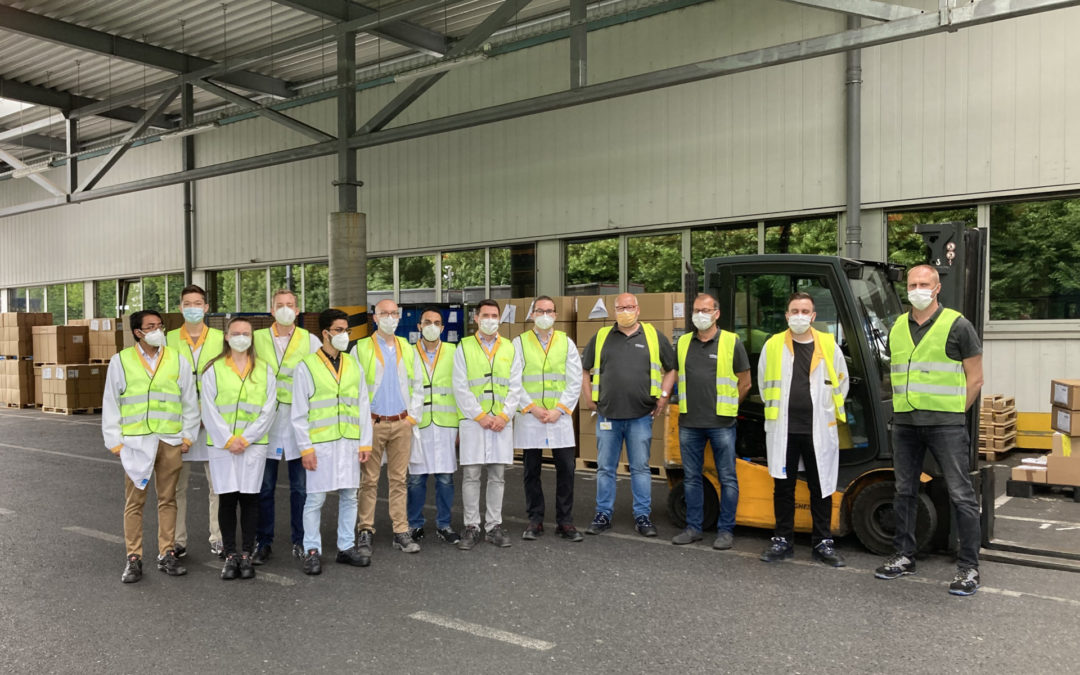 Logistiklehrstühle besuchten Vitesco in Dortmund