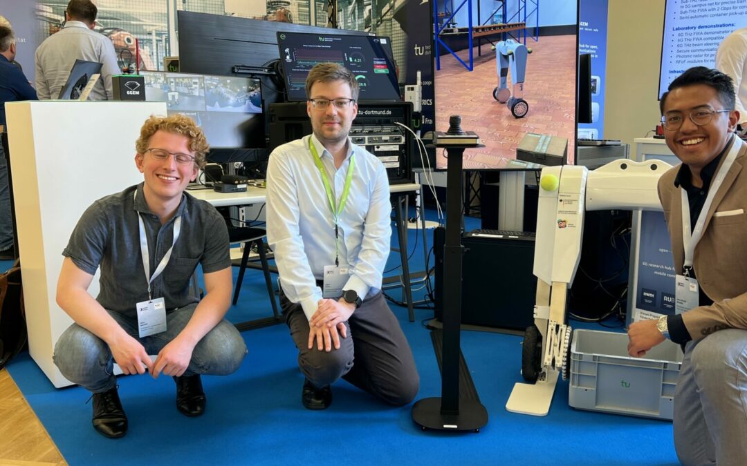 Die Zukunft der Intralogistik: 6G-Driven Robotics Applications auf der 6GEM General Assembly Aachen und der 6G Conference 2024 in Berlin